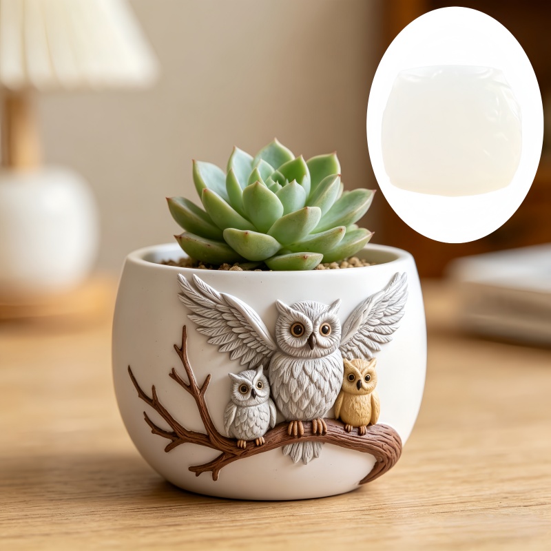 The owl standing on the branch - Echeveria Succulent review and price