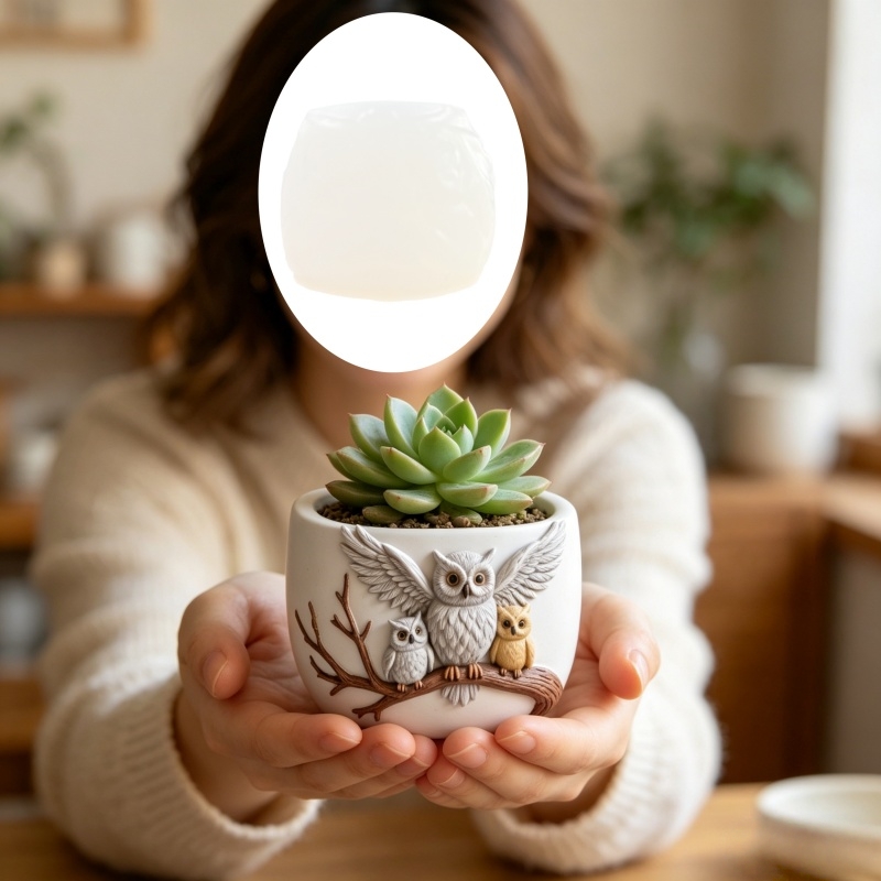 The owl standing on the branch - Echeveria Succulent review and price