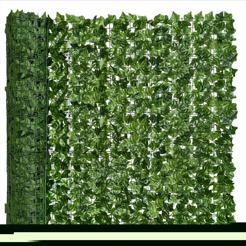 Artificial Ivy Hedge Green Lea - Pilea Peperomioides review and price