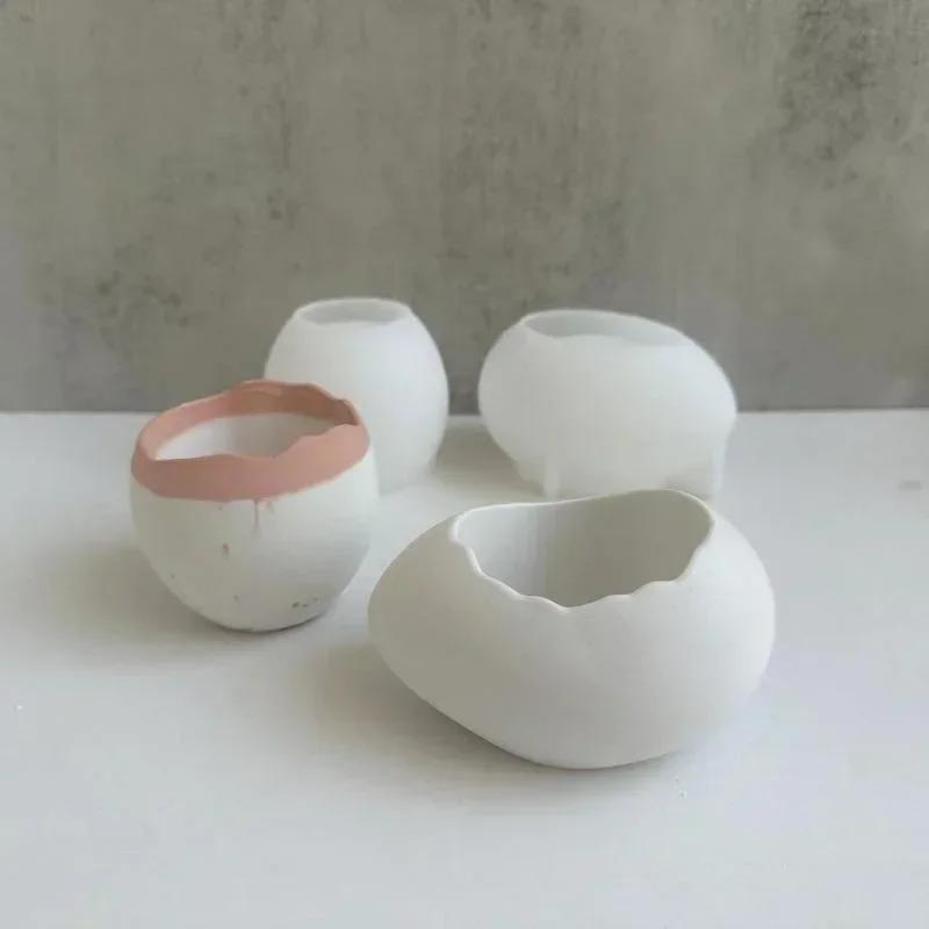 Plaster Handmade Mold Egg-shap - Echeveria Succulent review and price