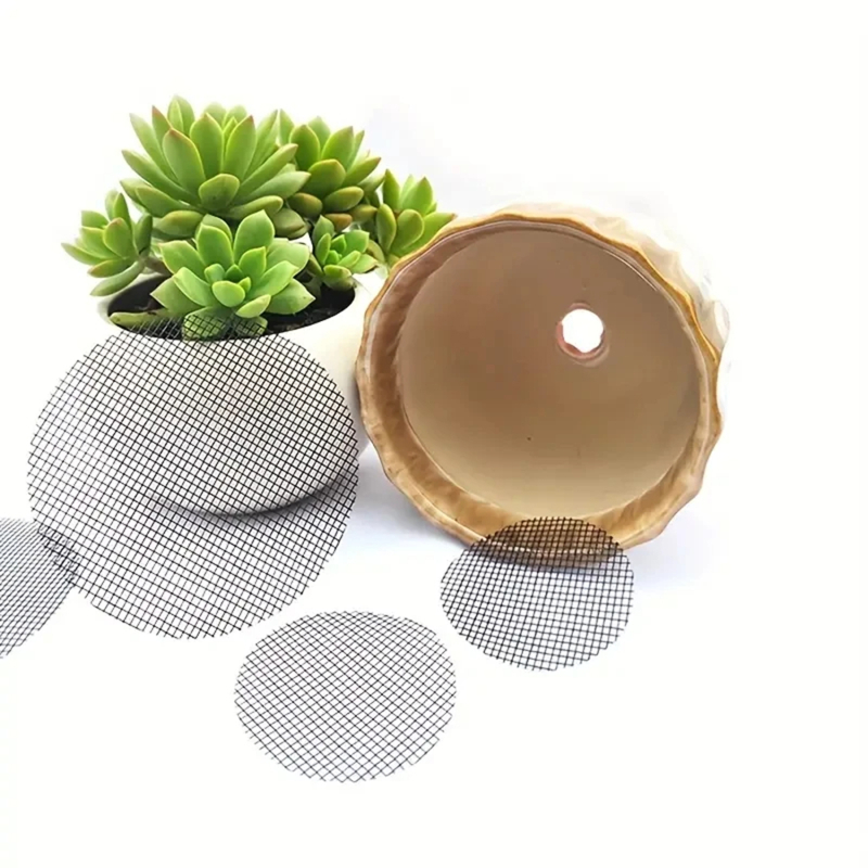 Pot Hole Mesh Pad Mat Grid Rou - Pilea Peperomioides review and price