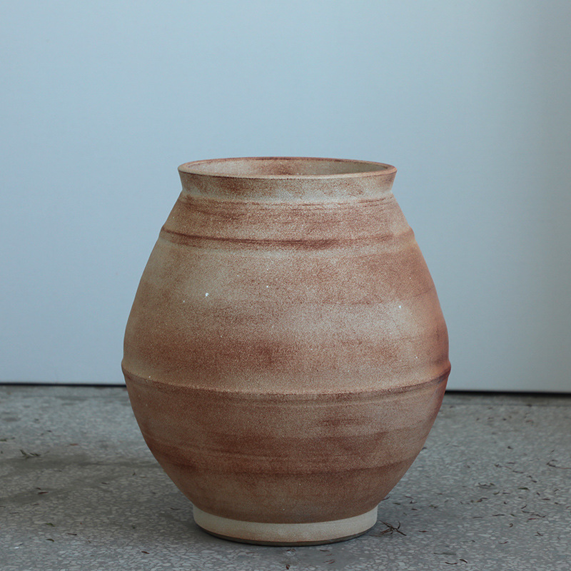 Floor-to-ceiling large clay po - Pilea Peperomioides review and price