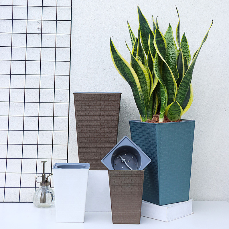Brick Pattern Flowerpot Imitat - Aloe Vera Pot review and price