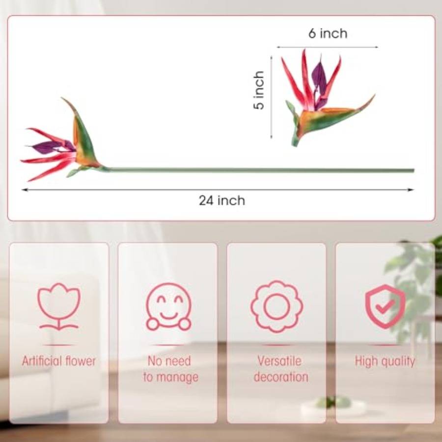 Pcs Bird of Paradise Artificia - Bird Paradise Strelitzia review and price
