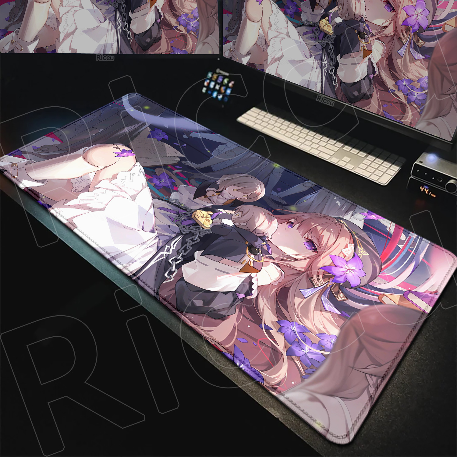 The Herta Keyboard Mat Purple  - Tradescantia Purple review and price