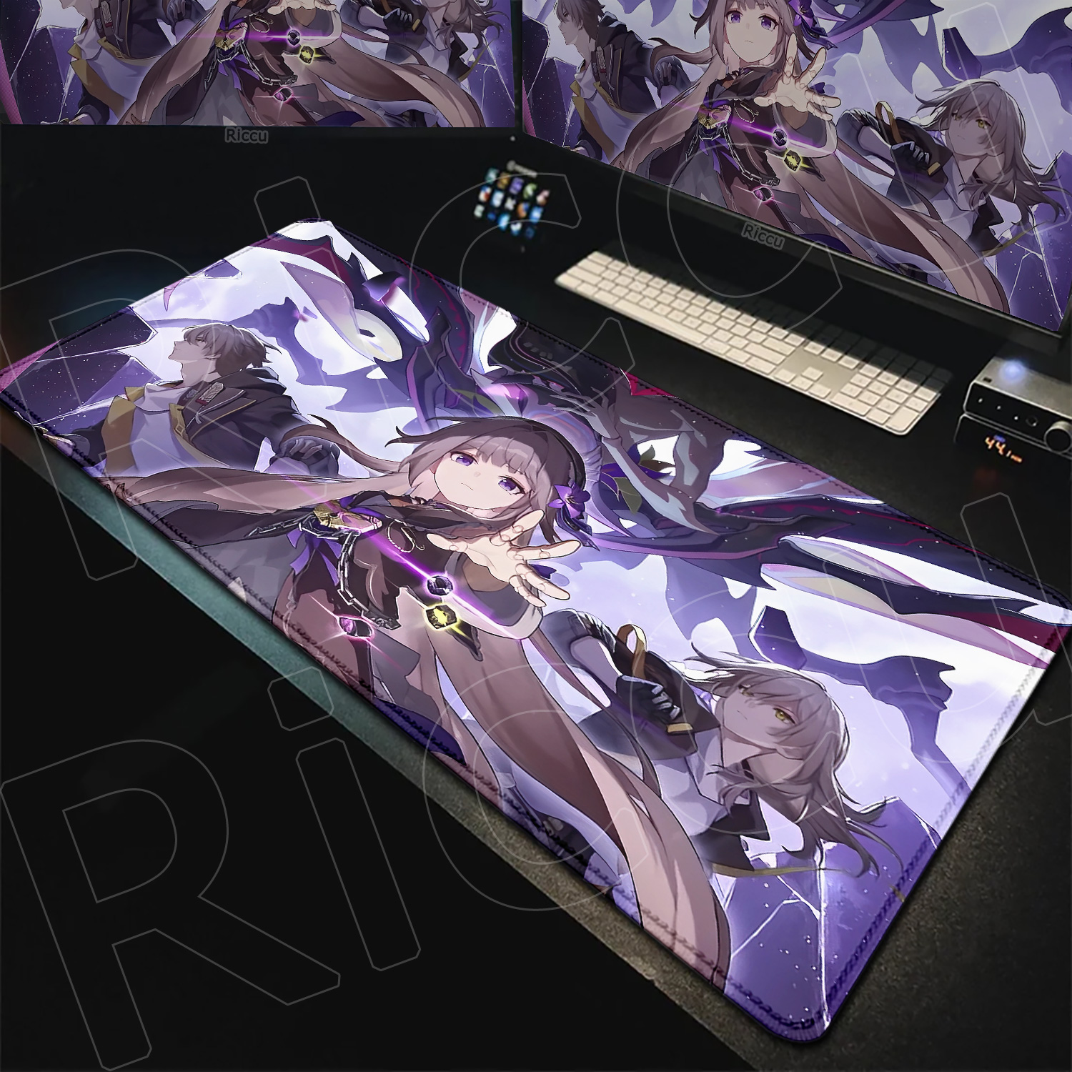 The Herta Keyboard Mat Purple  - Tradescantia Purple review and price