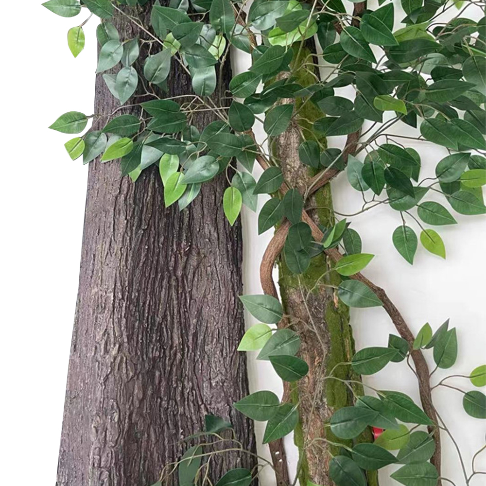 Cuttable Simulation Tree Bark  - Pilea Peperomioides review and price