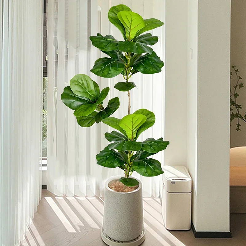 2-4.9FT Large Artificial Ficus - Ficus Lyrata Tree review and price