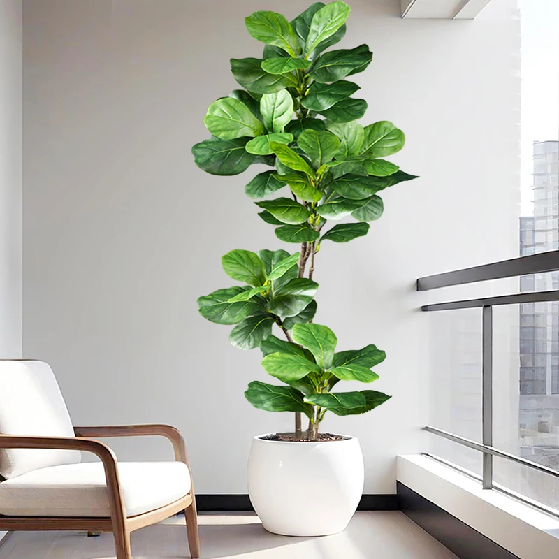 2-4.9FT Large Artificial Ficus - Ficus Lyrata Tree review and price