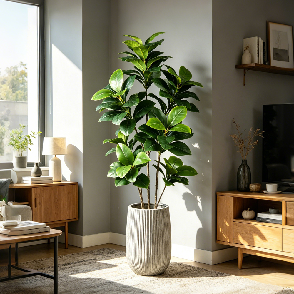 74-140cm Large Artificial Bany - Ficus Lyrata Tree review and price