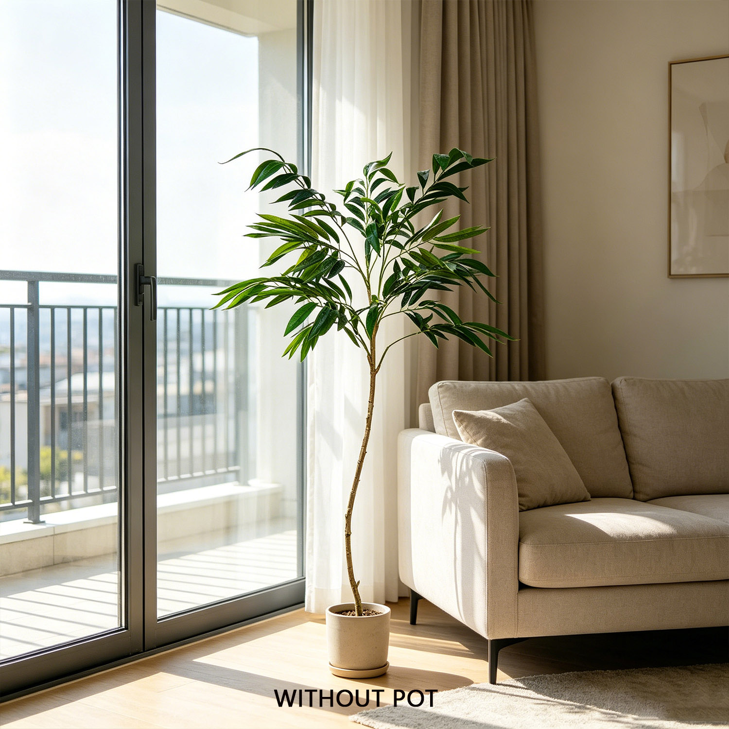 65-160cm Artificial plant Will - Ficus Lyrata Tree review and price